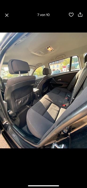 Gebraucht BMW 520 180 PS (132 kW) 2008 Schwarz Kombi