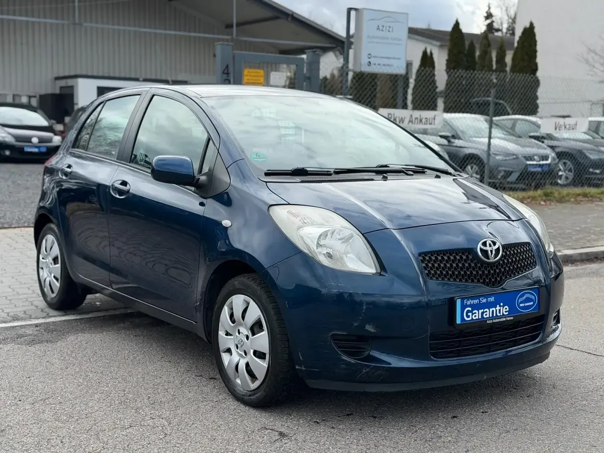 Gebraucht Toyota Yaris Sol 87 PS (63 kW) 2007 Blau Kleinwagen