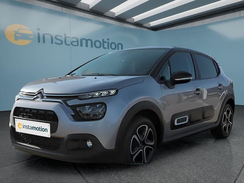Grau Gebraucht 2021 Citroën C3 PureTech Kleinwagen | 9.699 € (Fairer Preis) - Bild 1/4