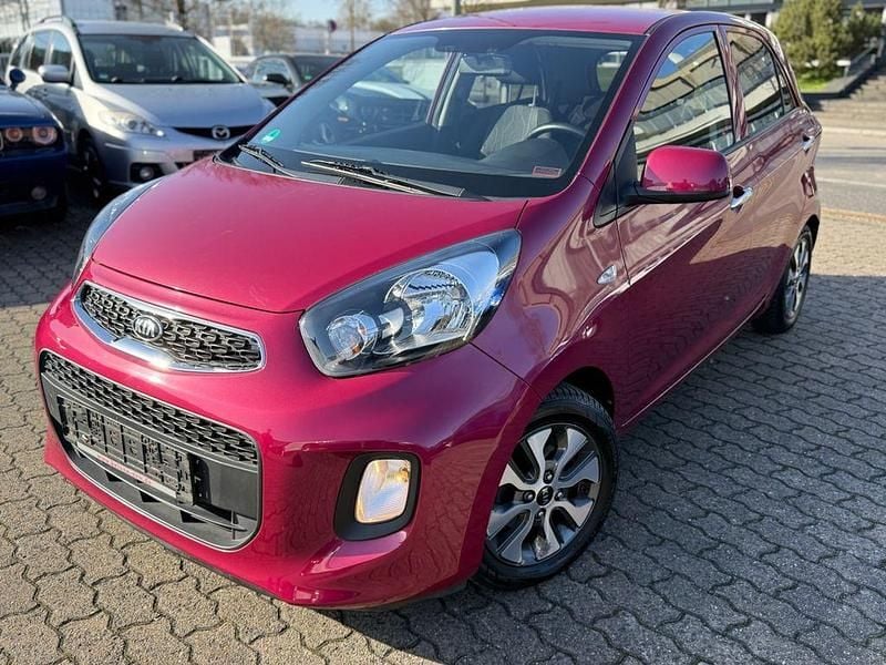 Gebraucht Kia Picanto DREAM-TEAM Edition 67 PS (49 kW) 2016 Rot Kleinwagen