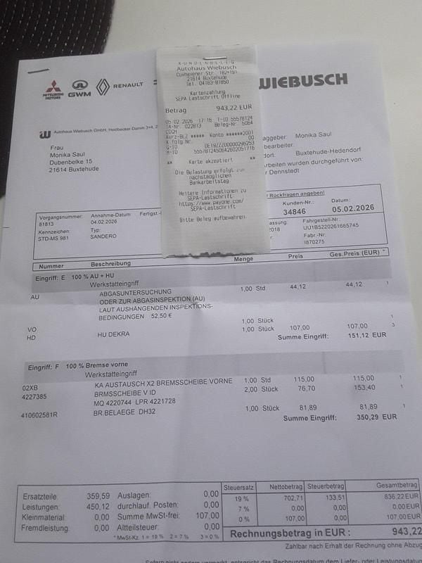 Gebraucht Dacia Sandero 73 PS (53 kW) 2018 Braun Limousine