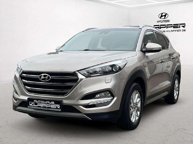 White sand / met Gebraucht 2017 Hyundai Tucson Style SUV | 15.990 € (Fairer Preis) - Bild 1/4