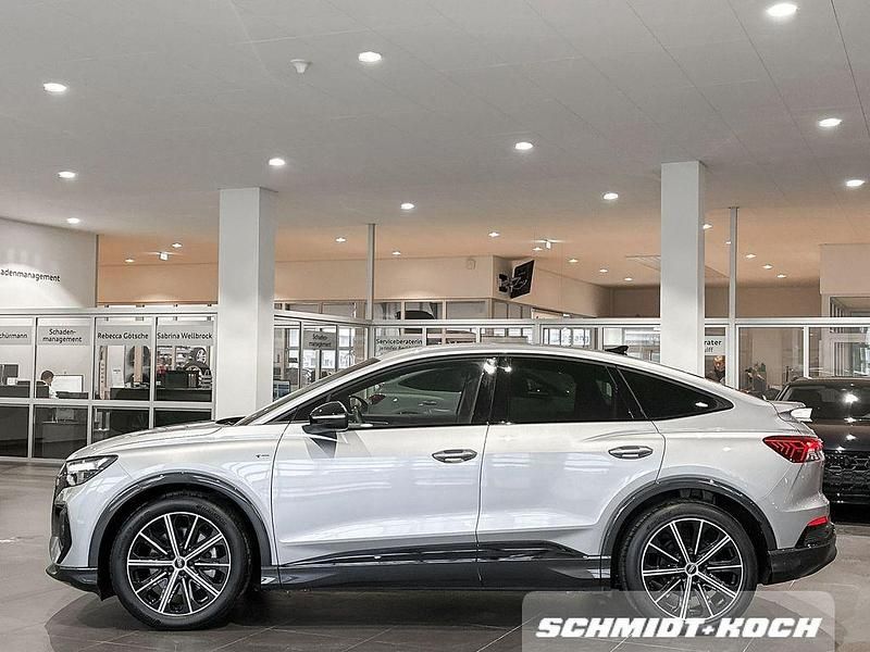 Gebraucht Audi Q4 Sportback e-tron S-Line 210 kW (286 PS) 2025 Silber SUV