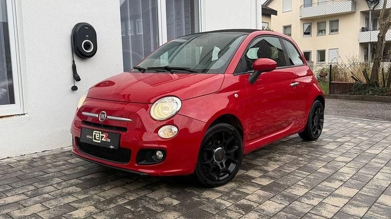 Second-hand Fiat 500C S 69 CP (50 kW) 2013 Roșu Cabrio