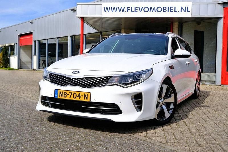 Gebraucht Kia Optima GT-Line 141 PS (103 kW) 2017 Weiß Kombi