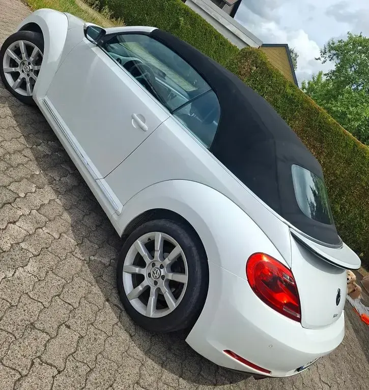 Gebraucht VW Beetle Exclusive 105 PS (77 kW) 2014 Weiß Kleinwagen