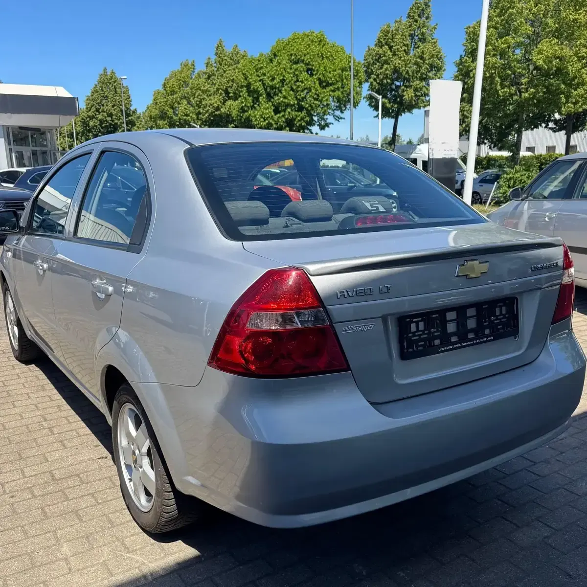 Gebraucht Chevrolet Aveo 93 PS (68 kW) 2007 Silber Limousine