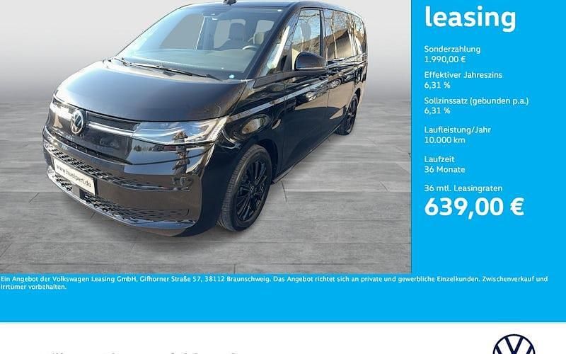 Gebraucht VW Multivan 218 PS (160 kW) 2022 Schwarz Van / Kleinbus