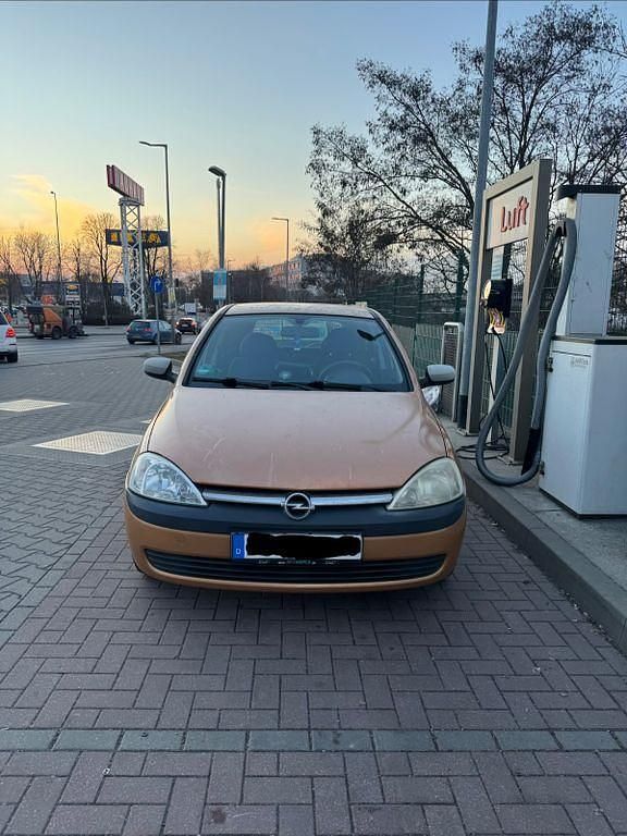 Gebraucht Opel Corsa 75 PS (55 kW) 2003 Orange Kleinwagen