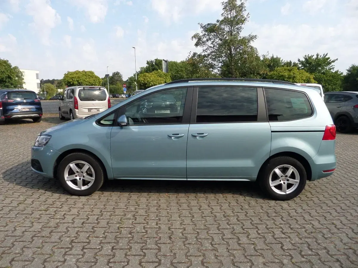 Gebraucht Seat Alhambra Style 150 PS (110 kW) 2011 Blau Van / Kleinbus