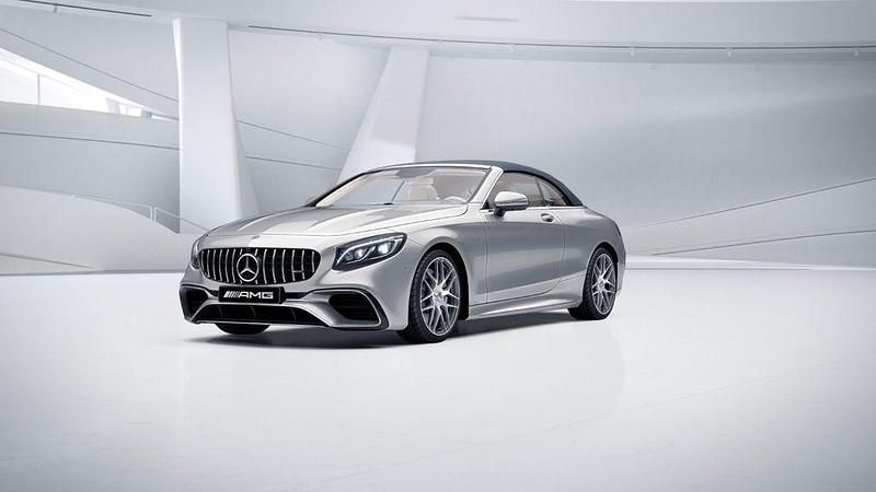 Silber Gebraucht 2020 Mercedes S63 AMG AMG Cabrio | 169.890 € (Fairer Preis) - Bild 1/4