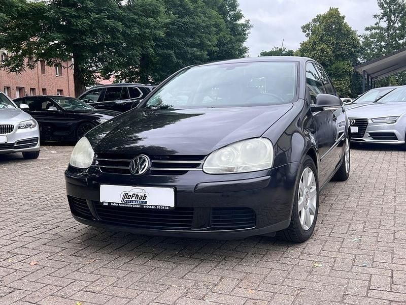 Schwarz Gebraucht 2005 VW Golf V Sportline Limousine | 1.550 € (Superpreis) - Bild 1/4