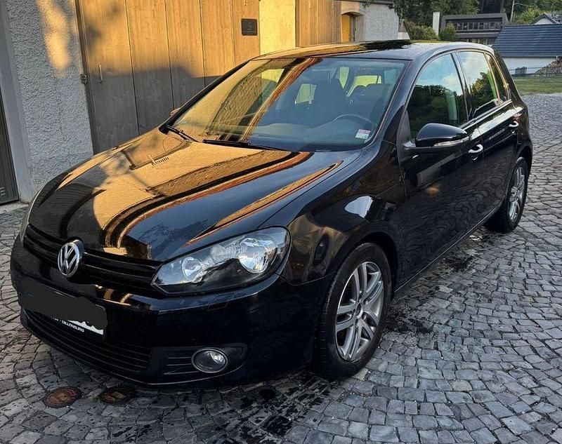 Schwarz Gebraucht 2009 VW Golf VI Trendline Limousine | 3.400 € (Fairer Preis) - Bild 1/4