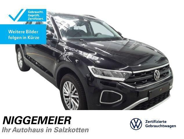 Gebraucht VW T-Roc Life 116 PS (85 kW) 2024 Deep black perleffekt (metallic) SUV