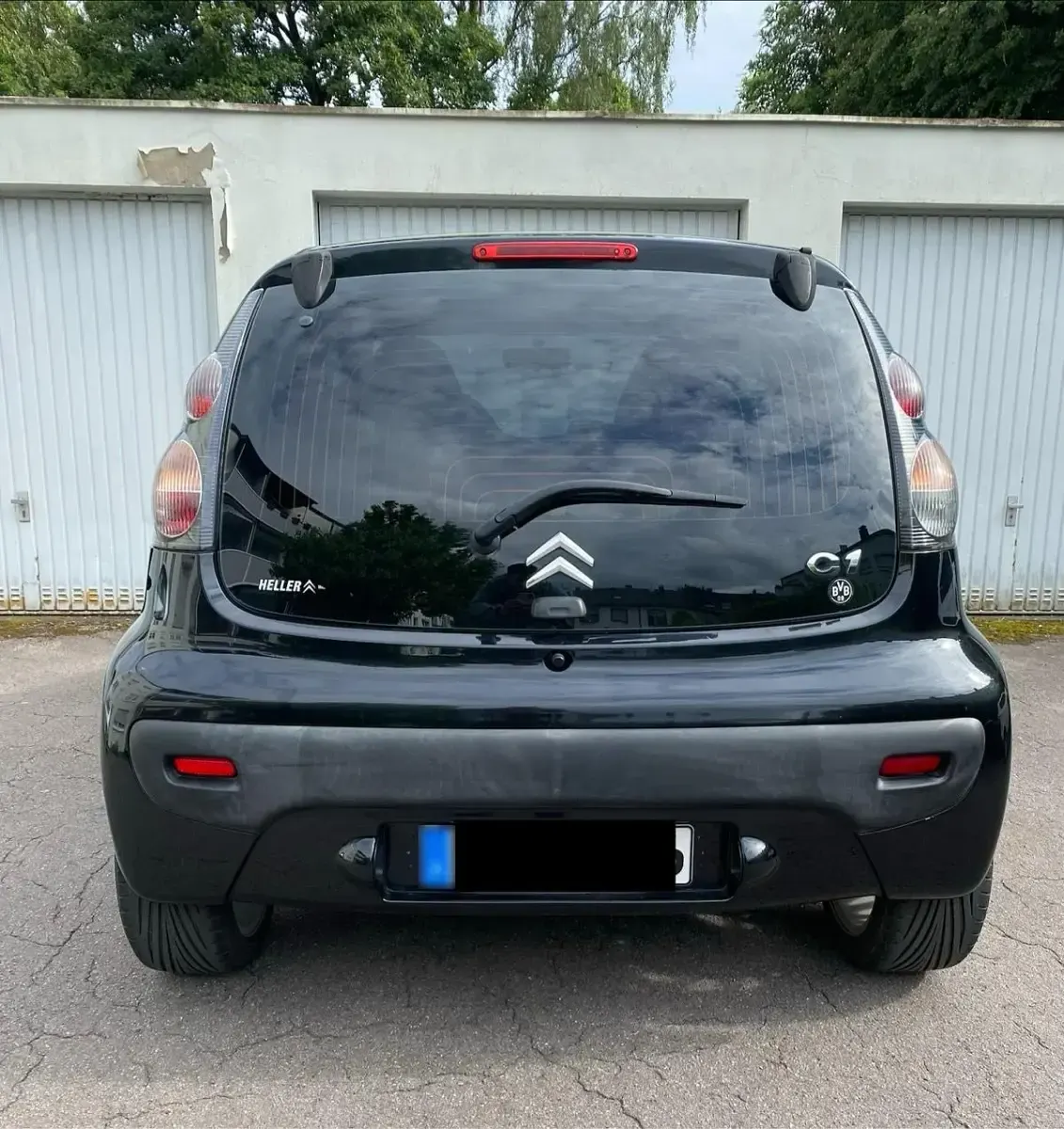 Gebraucht Citroën C1 68 PS (50 kW) 2010 Schwarz Kleinwagen