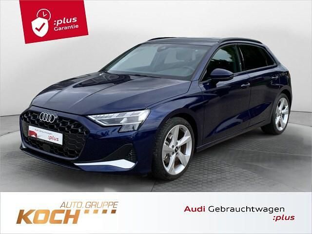 Navarrablau metallic Gebraucht 2024 Audi A3 Advanced Limousine | 36.490 € (Etwas zu teuer) - Bild 1/2