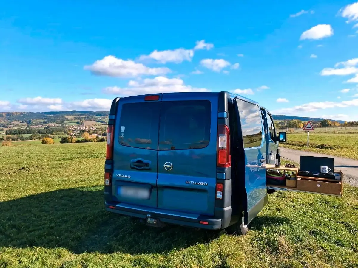 Gebraucht Opel Vivaro 140 PS (102 kW) 2015 Blau Van / Kleinbus