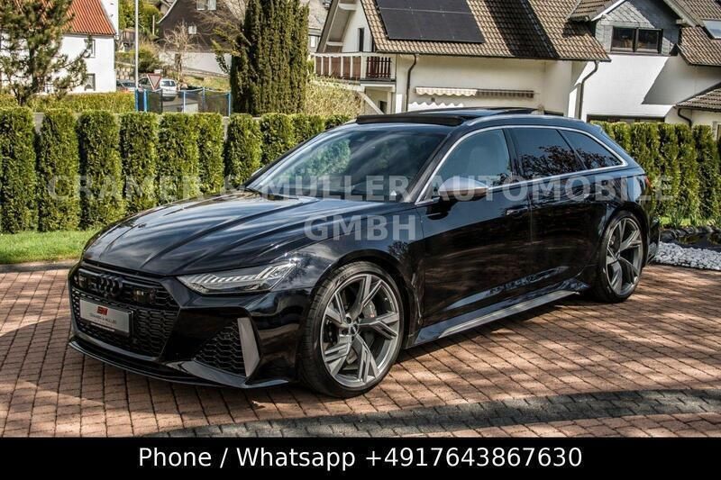 Schwarz Gebraucht 2020 Audi RS6 Exclusive Kombi | 78.499 € (Teuer) - Bild 1/4