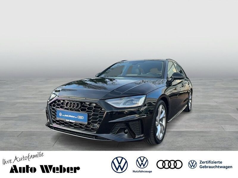 Schwarz Gebraucht 2023 Audi A4 S-Line Kombi | 32.450 € (Guter Preis) - Bild 1/4