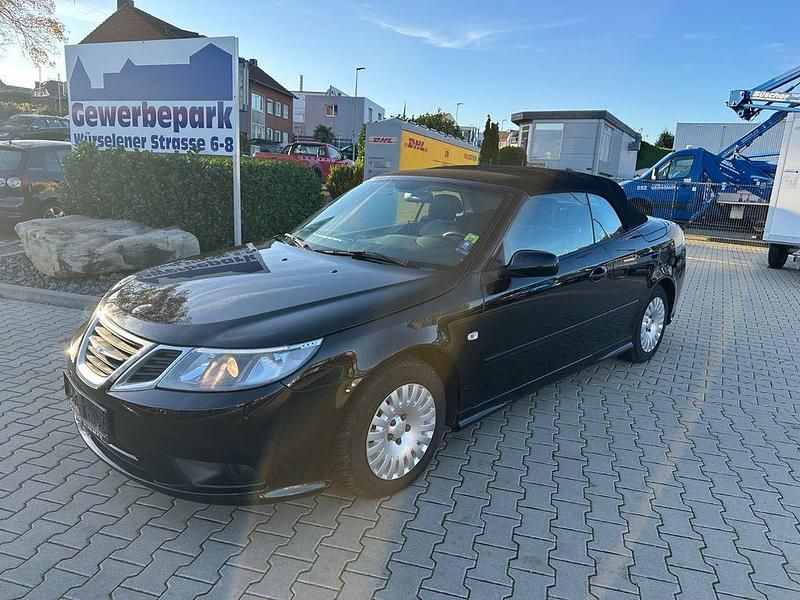 Schwarz Gebraucht 2009 Saab 9-3 Cabriolet Linear Cabrio | 6.490 € (Fairer Preis) - Bild 1/4
