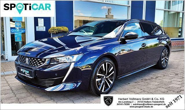 Blau Gebraucht 2021 Peugeot 508 GT Kombi | 23.650 € (Etwas zu teuer) - Bild 1/4