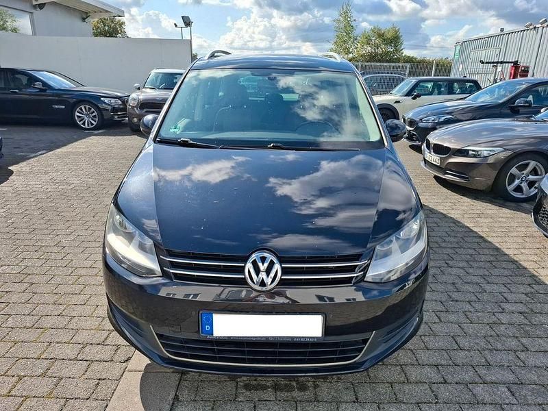 Gebraucht VW Sharan Comfortline 140 PS (102 kW) 2011 Schwarz Van / Kleinbus
