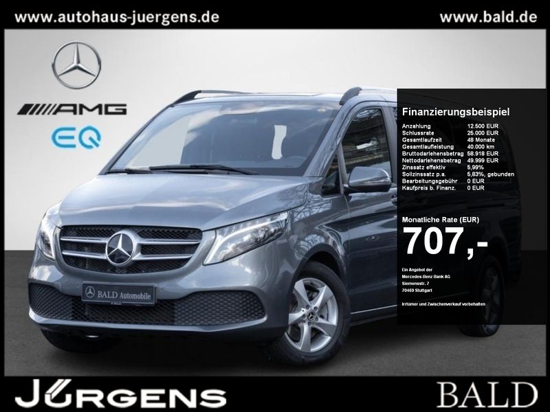 Selenitgrau metallic Gebraucht 2023 Mercedes V300 Avantgarde Van / Kleinbus | 62.499 € (Guter Preis) - Bild 1/4