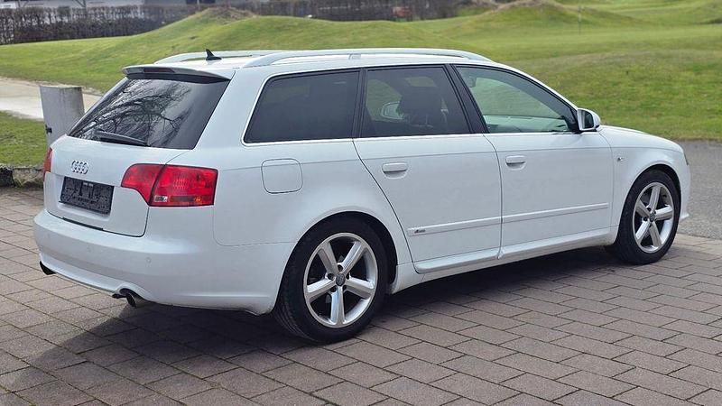 Gebraucht Audi A4 S-Line 163 PS (119 kW) 2008 Weiß Limousine