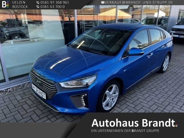 Blau Gebraucht 2018 Hyundai Ioniq Premium Limousine | 12.990 € (Fairer Preis) - Bild 1/4