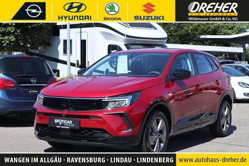 Rubin rot Gebraucht 2024 Opel Grandland X GS Line SUV | 23.990 € (Guter Preis) - Bild 1/3