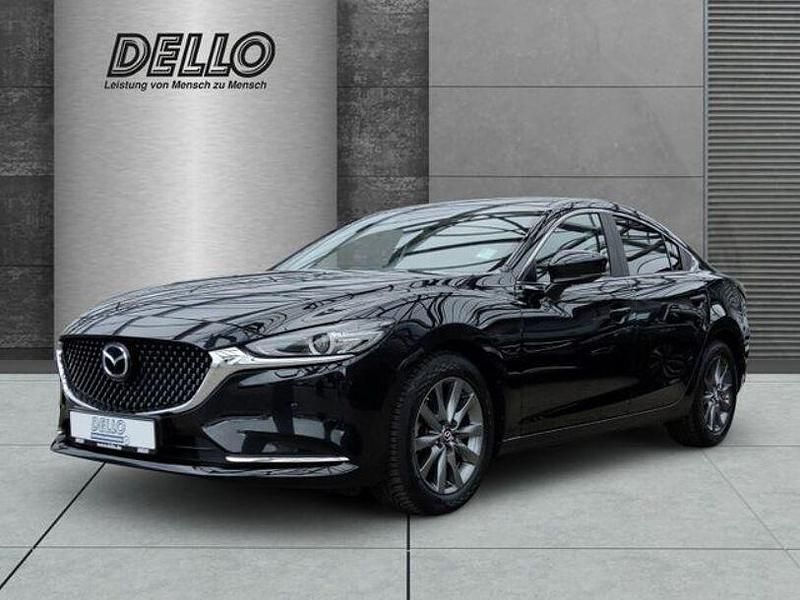 Jet black Gebraucht 2021 Mazda 6 Exclusive-Line Limousine | 24.990 € (Fairer Preis) - Bild 1/4