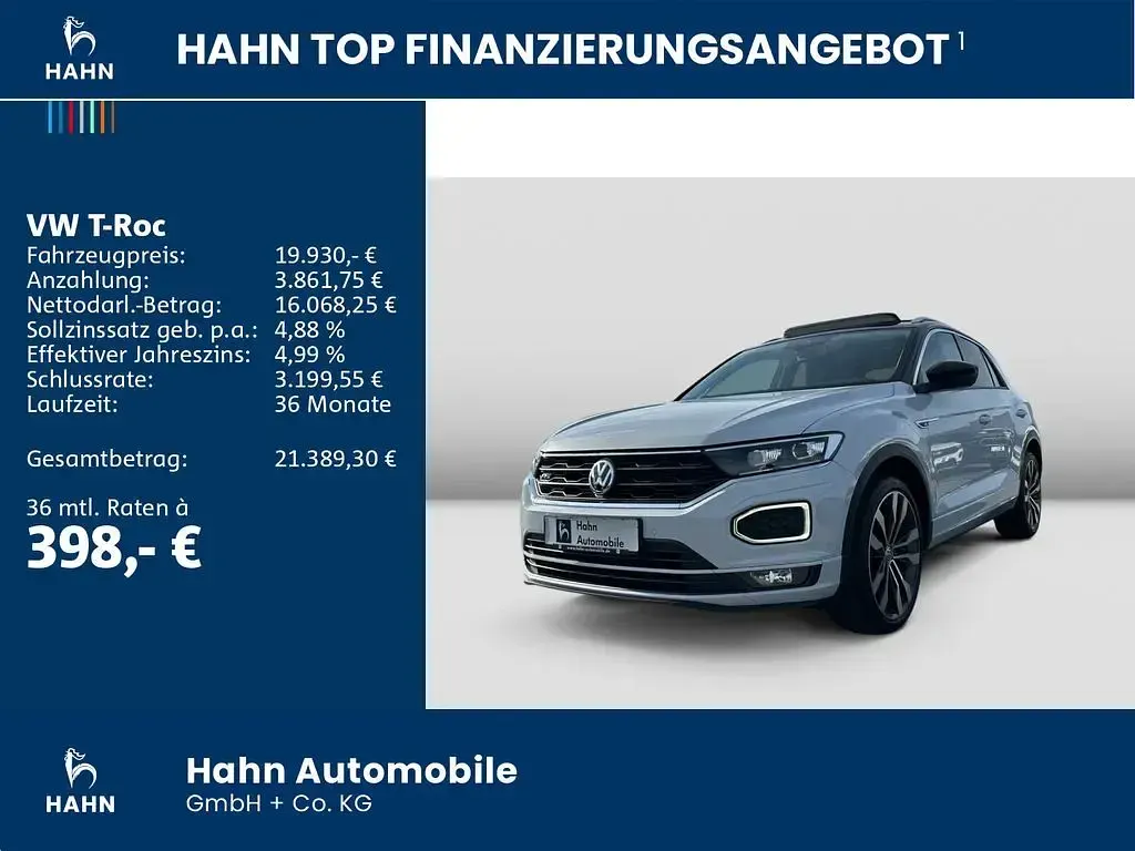 Occasion VW T-Roc Style 150 ch (110 kW) 2018 Blanc SUV