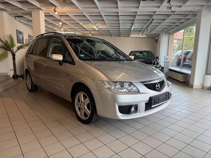 Gebraucht Mazda Premacy Exclusive 101 PS (74 kW) 2005 Silber Van / Kleinbus