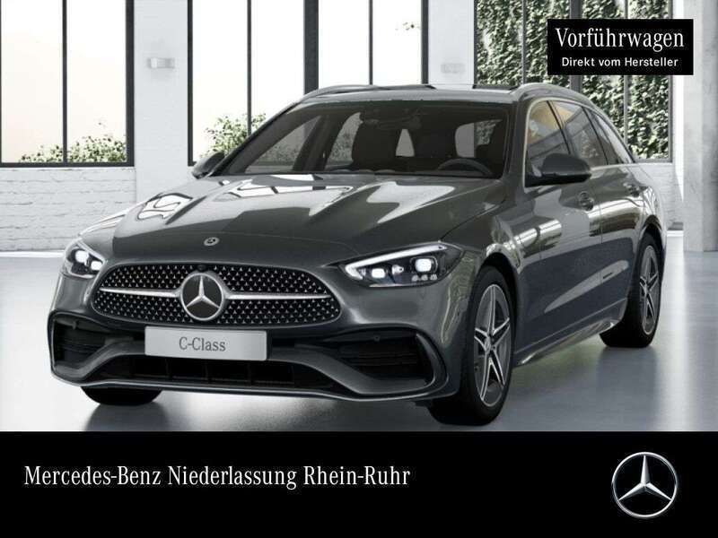 Selenitgrau Gebraucht 2025 Mercedes C200 AMG Kombi | 55.990 € - Bild 1/4