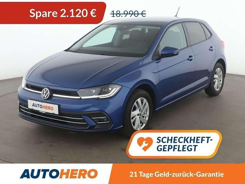 Reef blue Gebraucht 2022 VW Polo Beats Kleinwagen | 16.870 € (Fairer Preis) - Bild 1/3