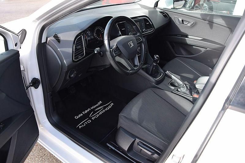 Gebraucht Seat Leon Style 110 PS (80 kW) 2016 Weiß Limousine