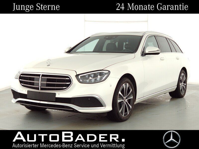 799 manufaktur diamantweiß br Gebraucht 2022 Mercedes E300 Avantgarde Kombi | 34.295 € (Fairer Preis) - Bild 1/4