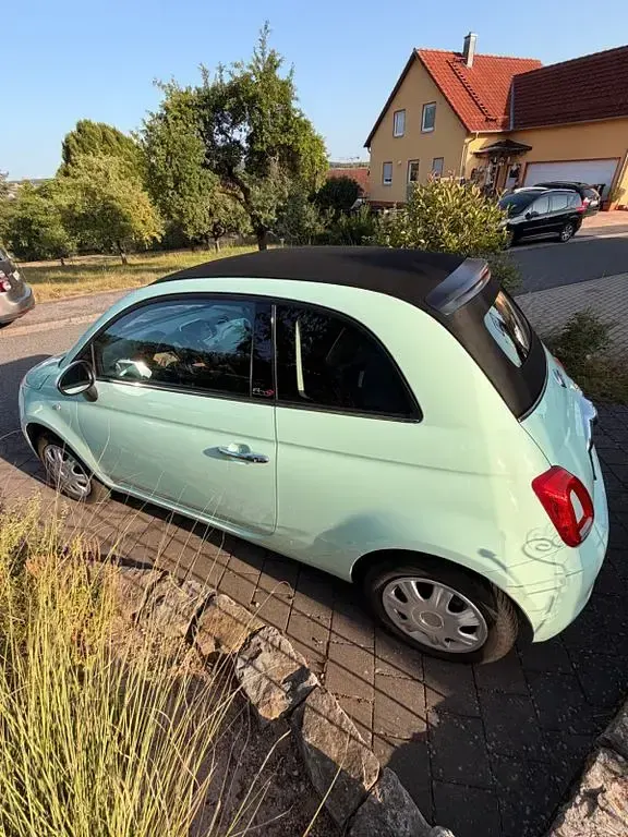 Gebraucht Fiat 500C S 69 PS (50 kW) 2018 Blau Cabrio