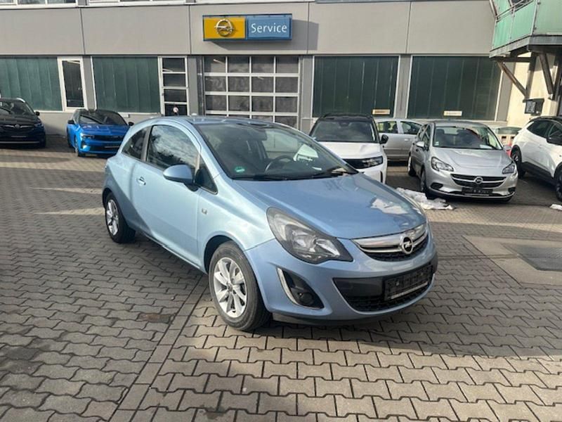 Gebraucht Opel Corsa Energy 87 PS (63 kW) 2014 Crinan blau / himmelblau Kleinwagen