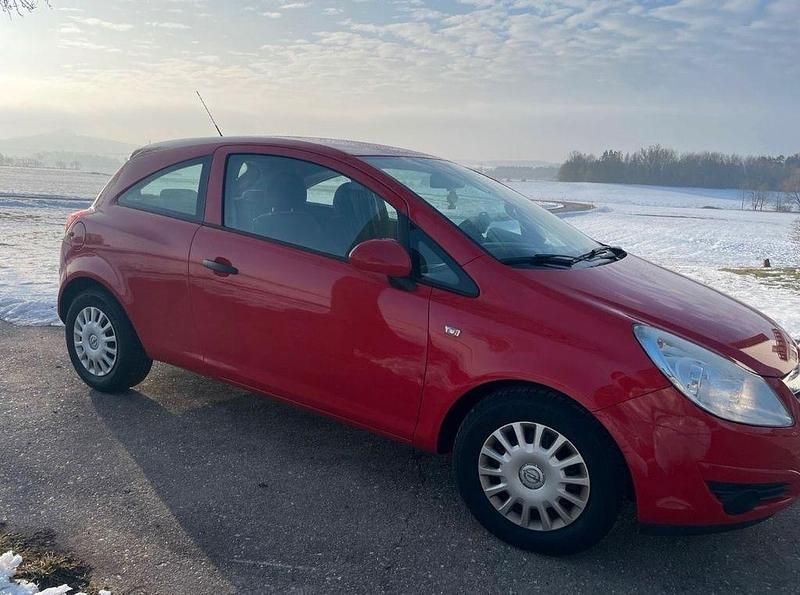 Gebraucht Opel Corsa 60 PS (44 kW) 2009 Rot Kleinwagen