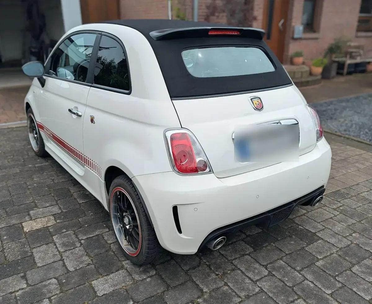 Gebraucht Abarth 500C Custom 135 PS (99 kW) 2015 Weiß Cabrio
