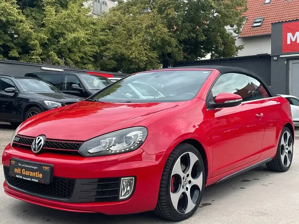 Gebraucht VW Golf Cabriolet GTI 211 PS (155 kW) 2012 Rot Cabrio