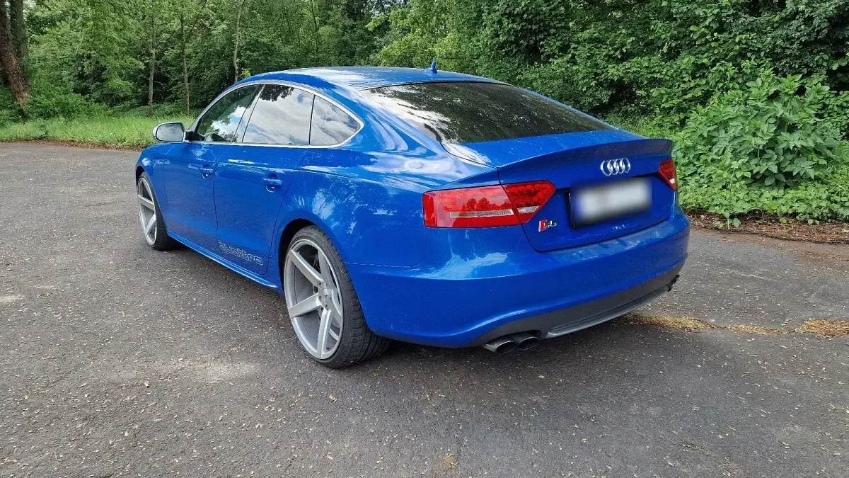 Gebraucht Audi S5 Cabriolet Design 333 PS (244 kW) 2011 Blau Coupé