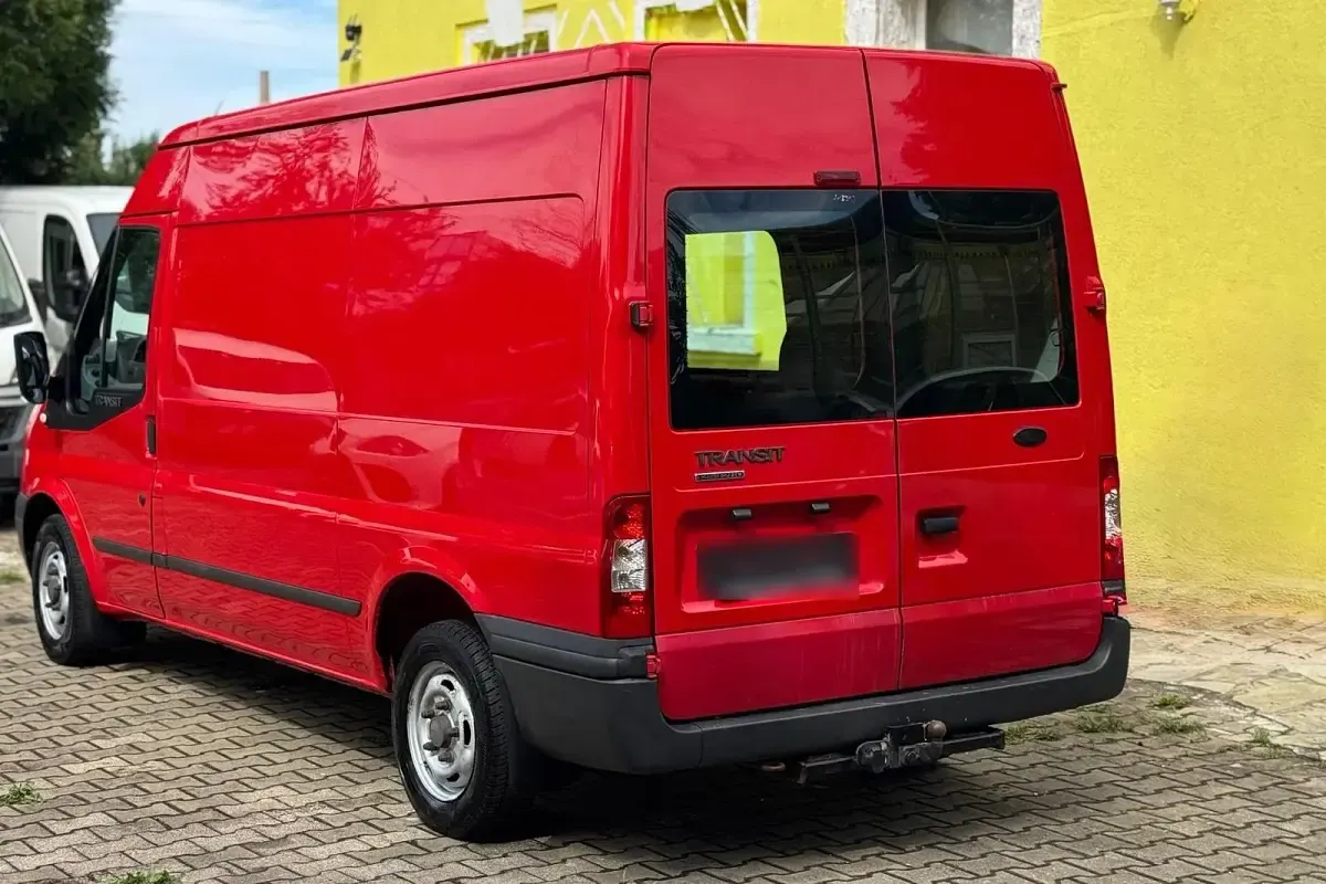 Gebraucht Ford Transit 125 PS (91 kW) 2011 Rot Van / Kleinbus