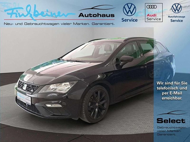 Schwarz, uni Gebraucht 2020 Seat Leon ST FR Kombi | 19.250 € (Fairer Preis) - Bild 1/4