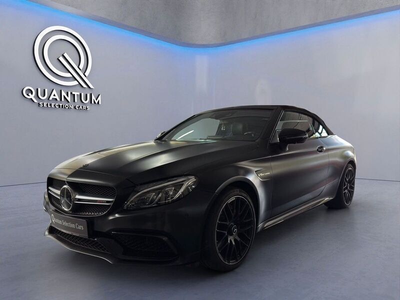 Schwarz Gebraucht 2017 Mercedes C63 AMG AMG Cabrio | 56.990 € (Etwas zu teuer) - Bild 1/4