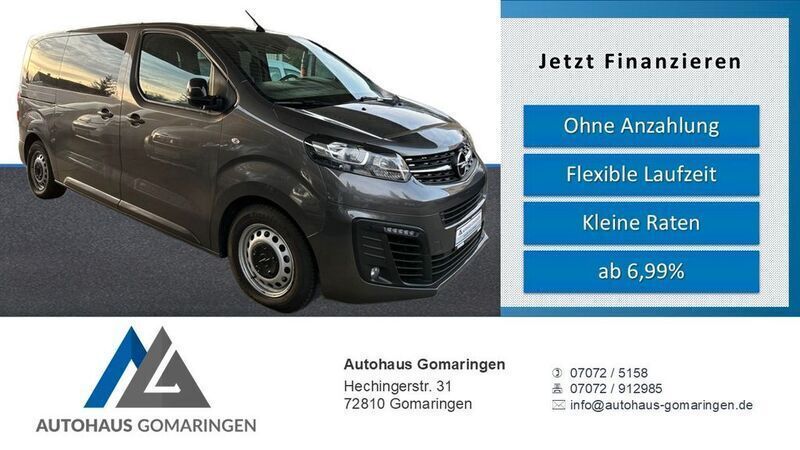 Mondstein grau/e:vulkan grau Gebraucht 2022 Opel Vivaro Van | 29.999 € - Bild 1/4