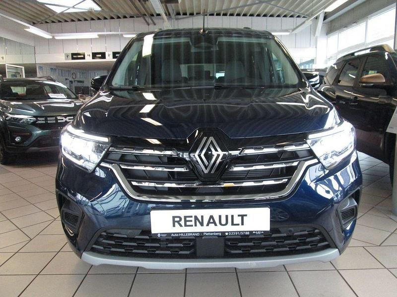 Neu Renault Kangoo Techno 131 PS (96 kW) 2026 Blau Van / Kleinbus