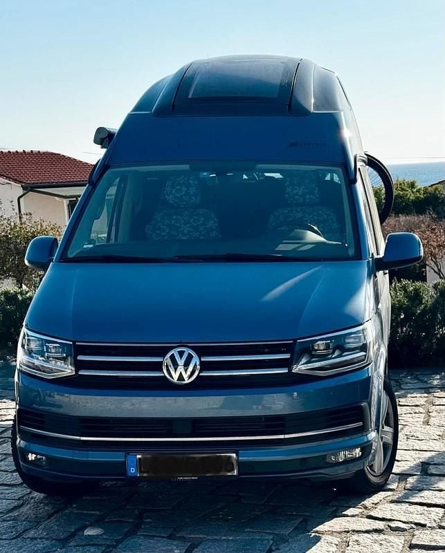 Second-hand VW T6 204 CP (150 kW) 2016 Albastru Van