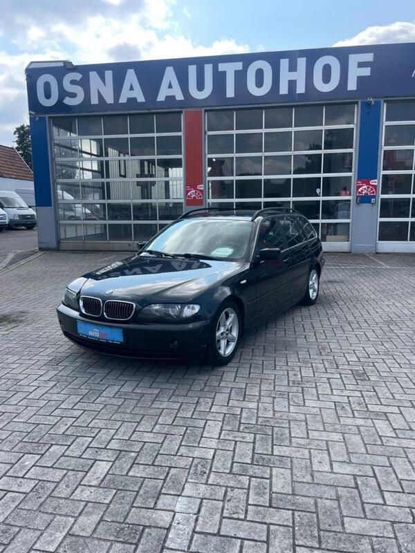Schwarz Gebraucht 2004 BMW 320 Lifestyle Kombi | 1.000 € (Superpreis) - Bild 1/4